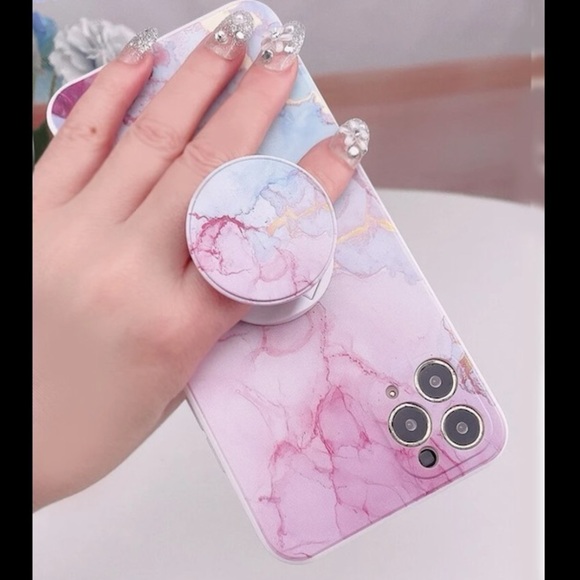 NEW!! Marble Pink iPhone Case 11Pro/ 11Pro Max/ 12Pro Max - Picture 6 of 8